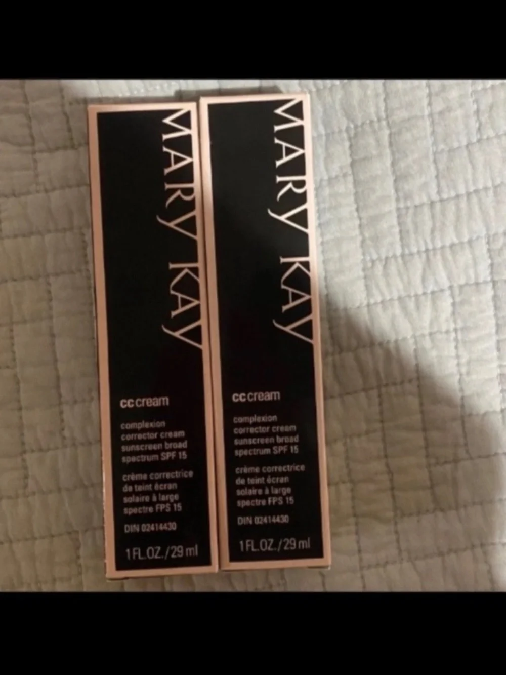 2 Very Light Mary Kay CC Cream SPF 15 (1 fl oz)