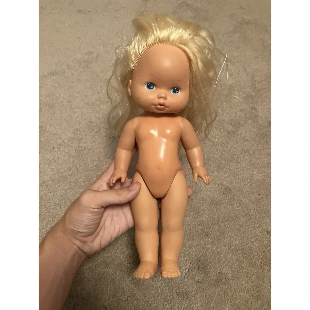 Lot Of (3) Mattel PJ Sparkles Doll Vtg 1988 Light Up Lil Miss Makeup Doll Etc