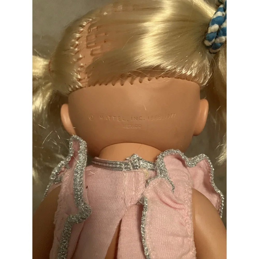 Lot Of (3) Mattel PJ Sparkles Doll Vtg 1988 Light Up Lil Miss Makeup Doll Etc