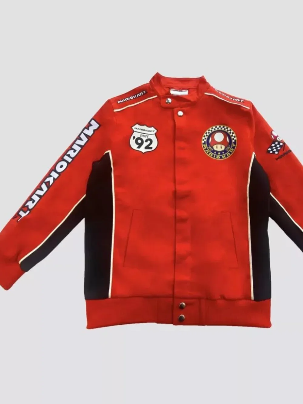 Mario Kart Canvas Racing Jacket Kids