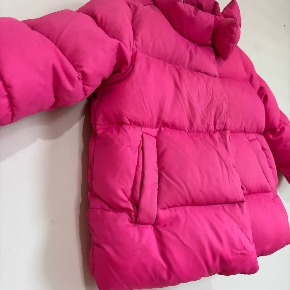 Kate Spade babygap toddler girl 2Y fuchsia down feather filled warm puffer coat