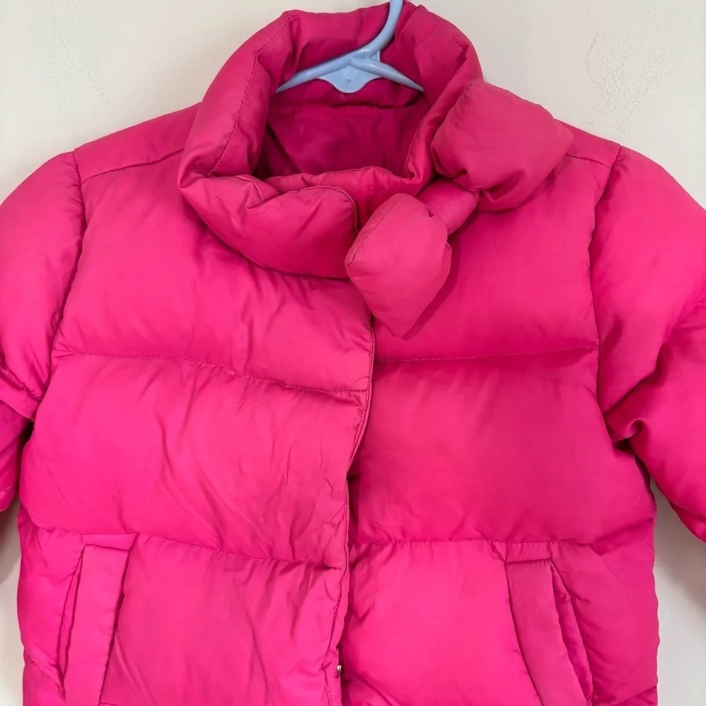 Kate Spade babygap toddler girl 2Y fuchsia down feather filled warm puffer coat