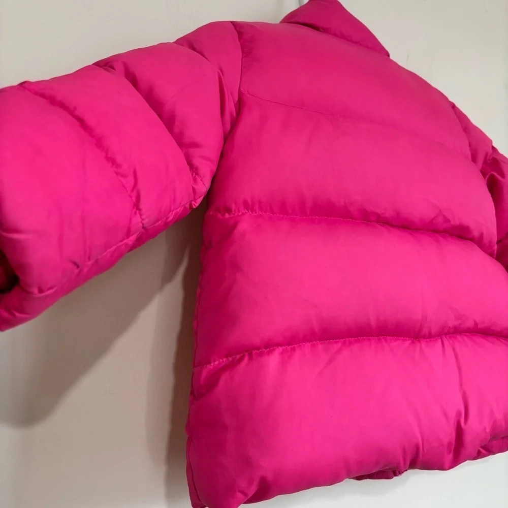 Kate Spade babygap toddler girl 2Y fuchsia down feather filled warm puffer coat