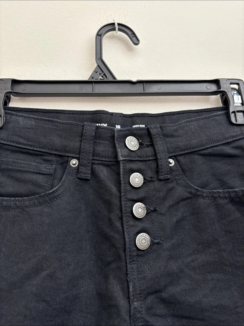 Old Navy black denim