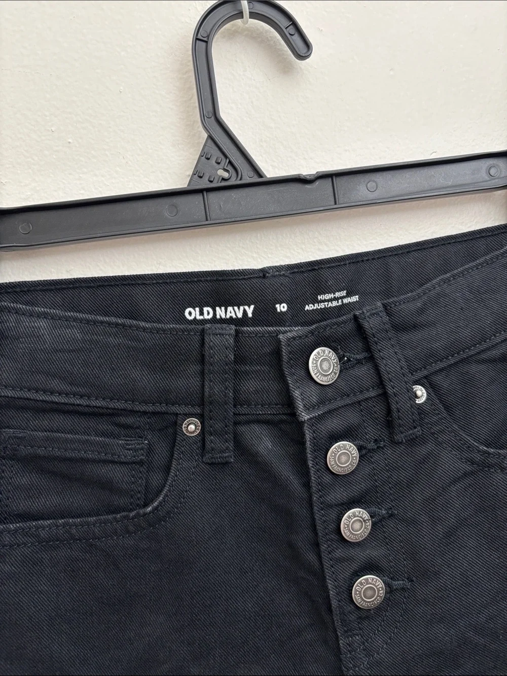 Old Navy black denim