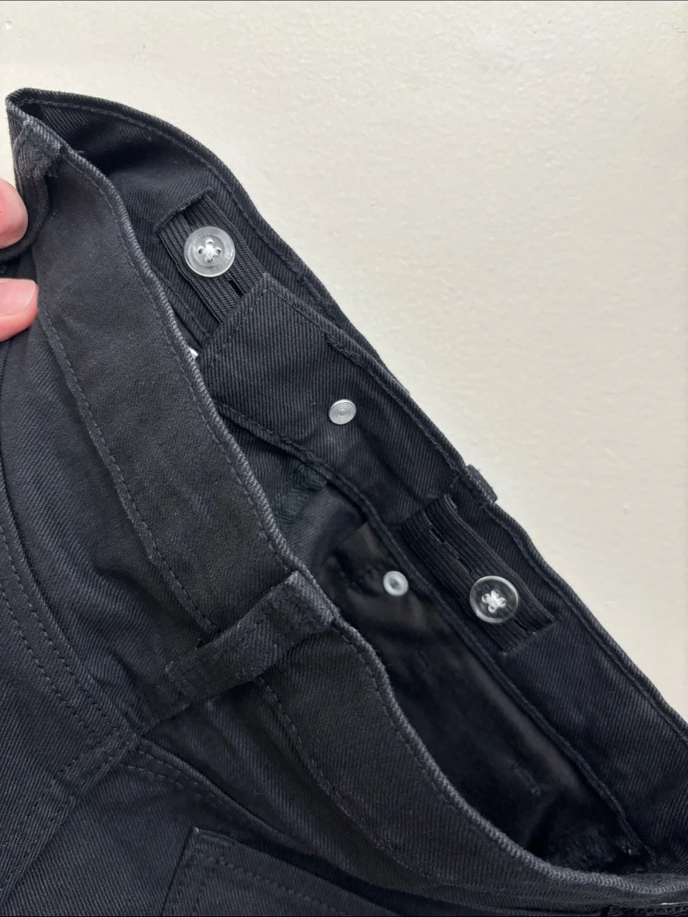 Old Navy black denim