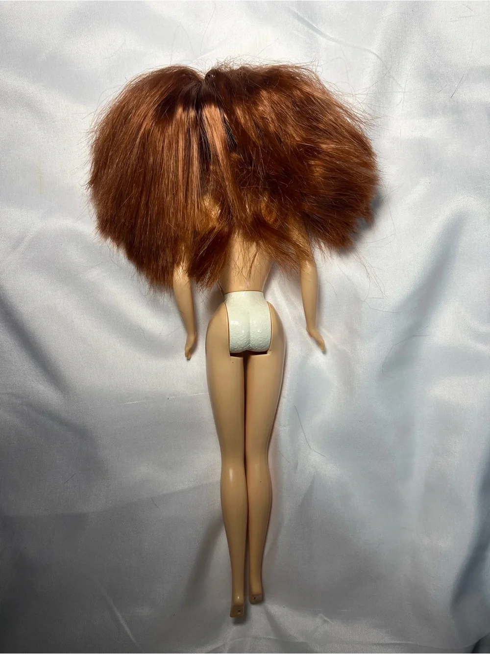 1998 Pretty Flowers Barbie Midge Doll Nude Red Rooted Hair Green Eyes Mattel