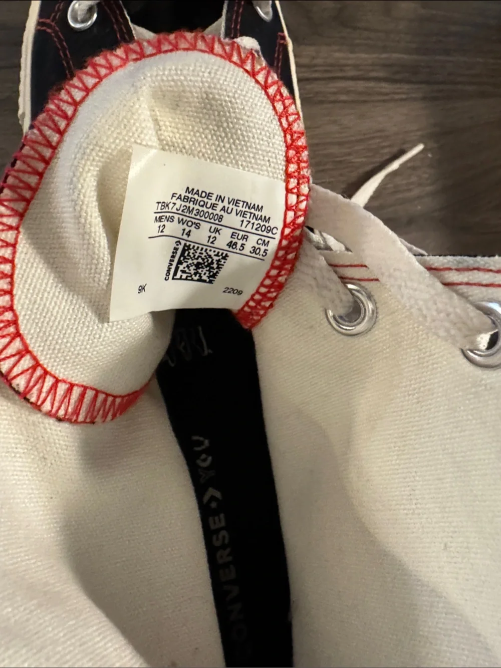 Converse lift top black
