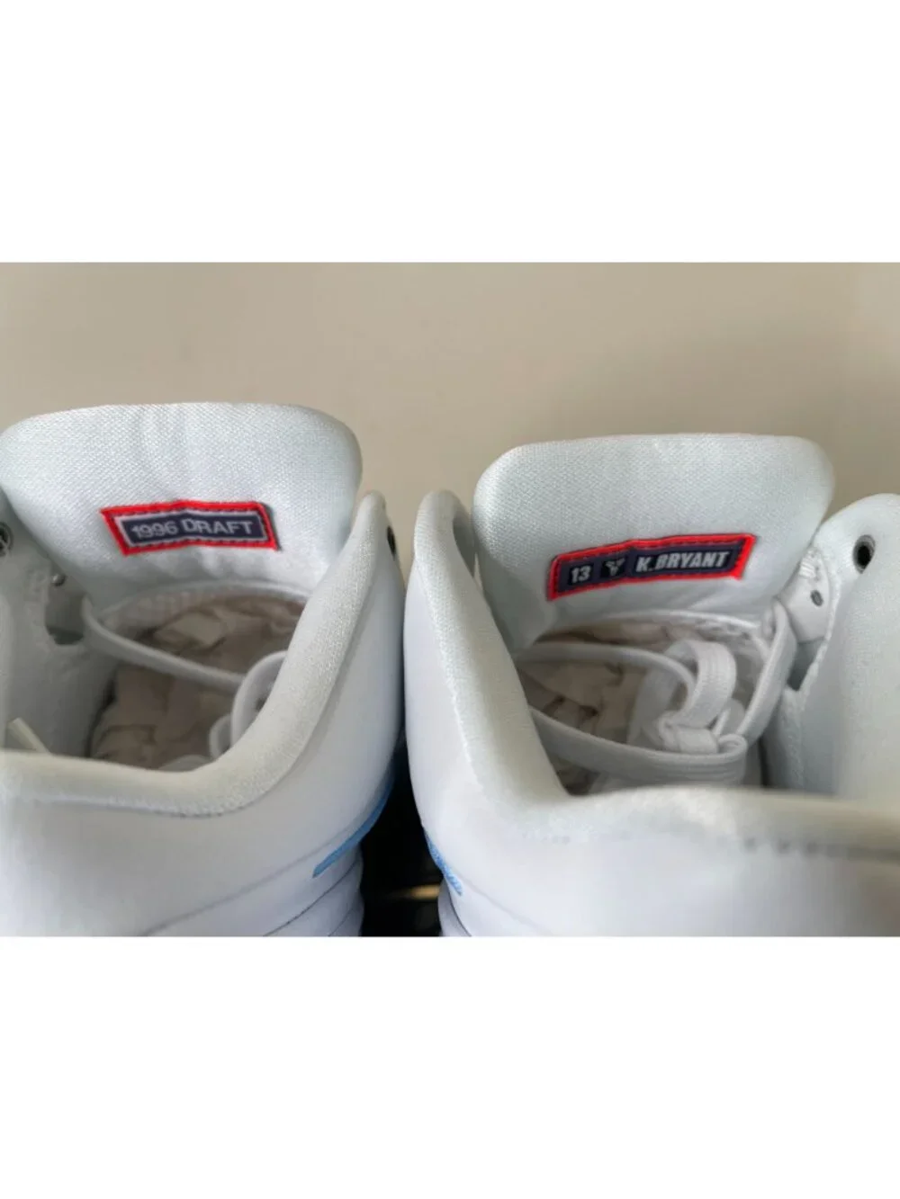 Nike Kobe IV 4 Protro Draft Pack #12 White Blue Mens 9us