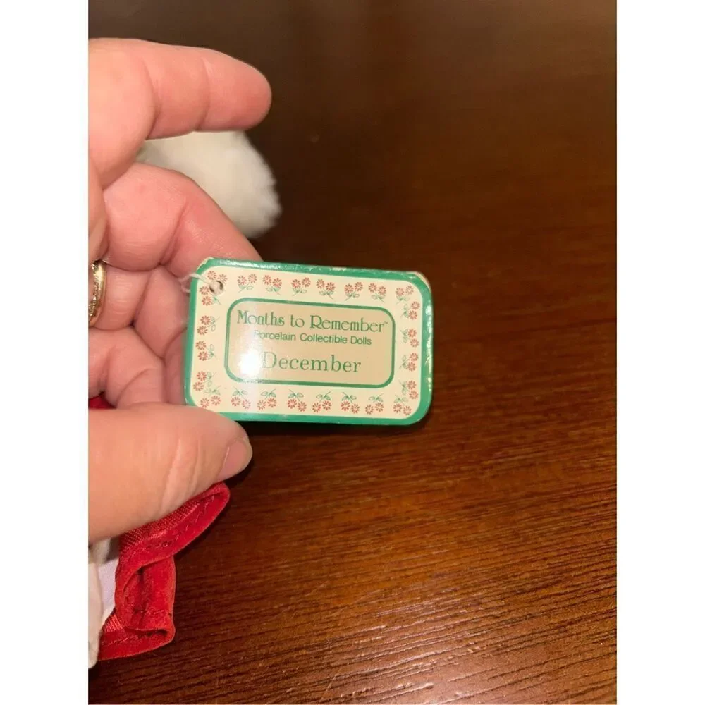 Vintage Russ months to remember porcelain December doll