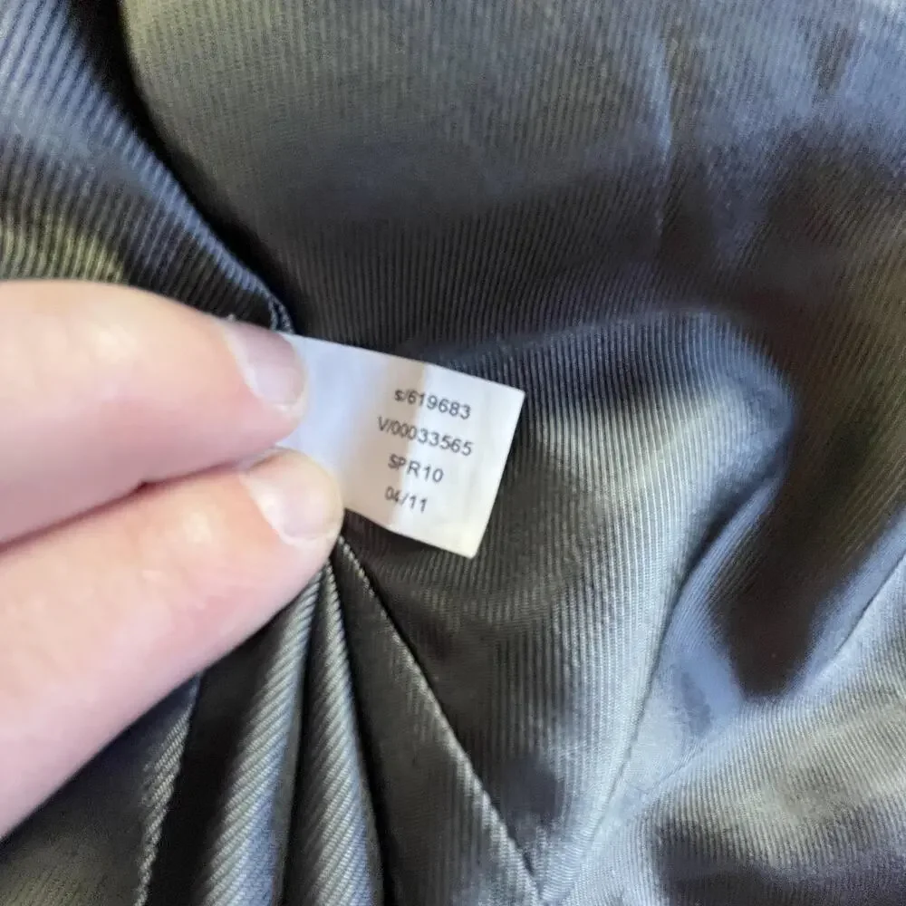 Banana Republic button mill lining
