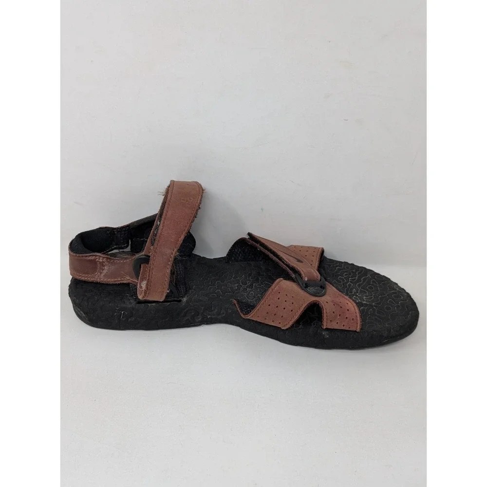 Vintage Nike ACG Air Deschutz Ankle Strap‎ Sandals Men's Size 11 M Brown