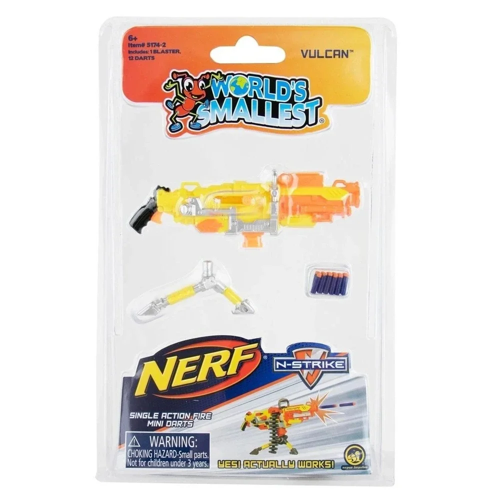 Vulcan World's Smallest Nerf Gun (Series 2 Blasters)