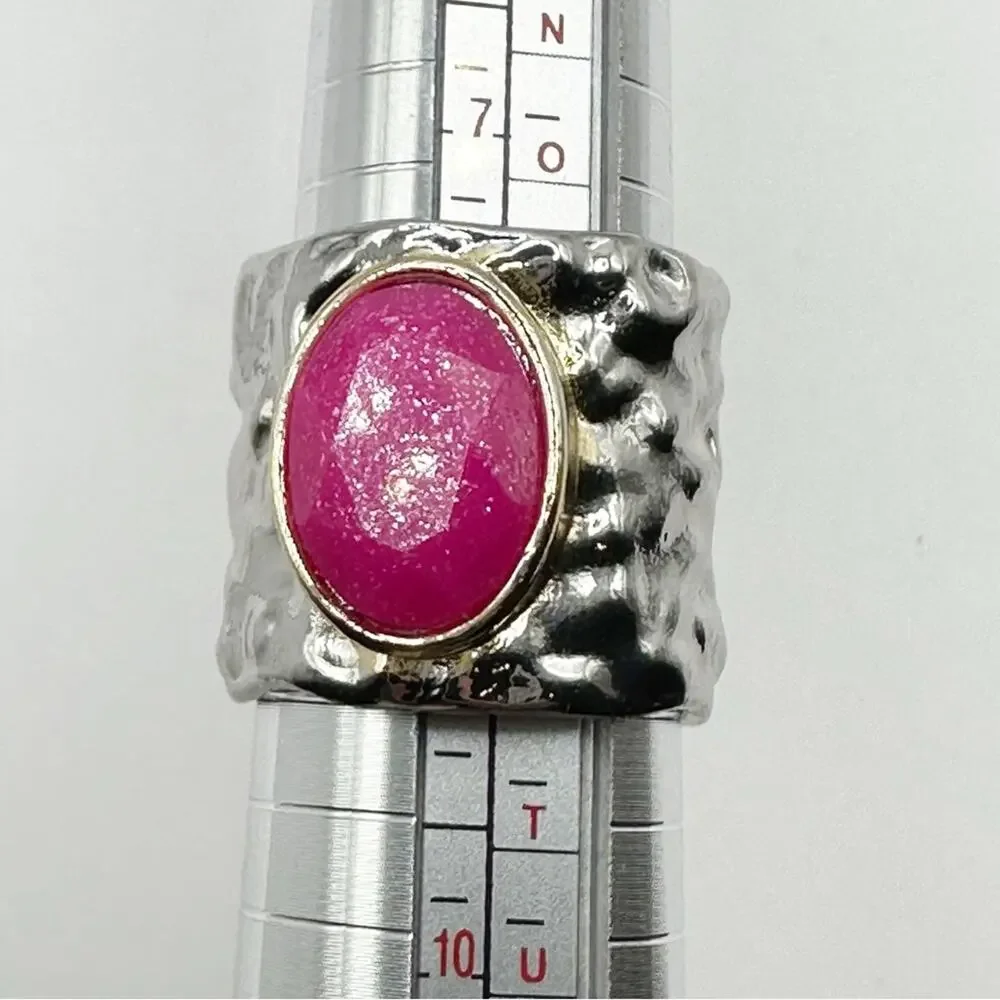 Unbranded pink faceted