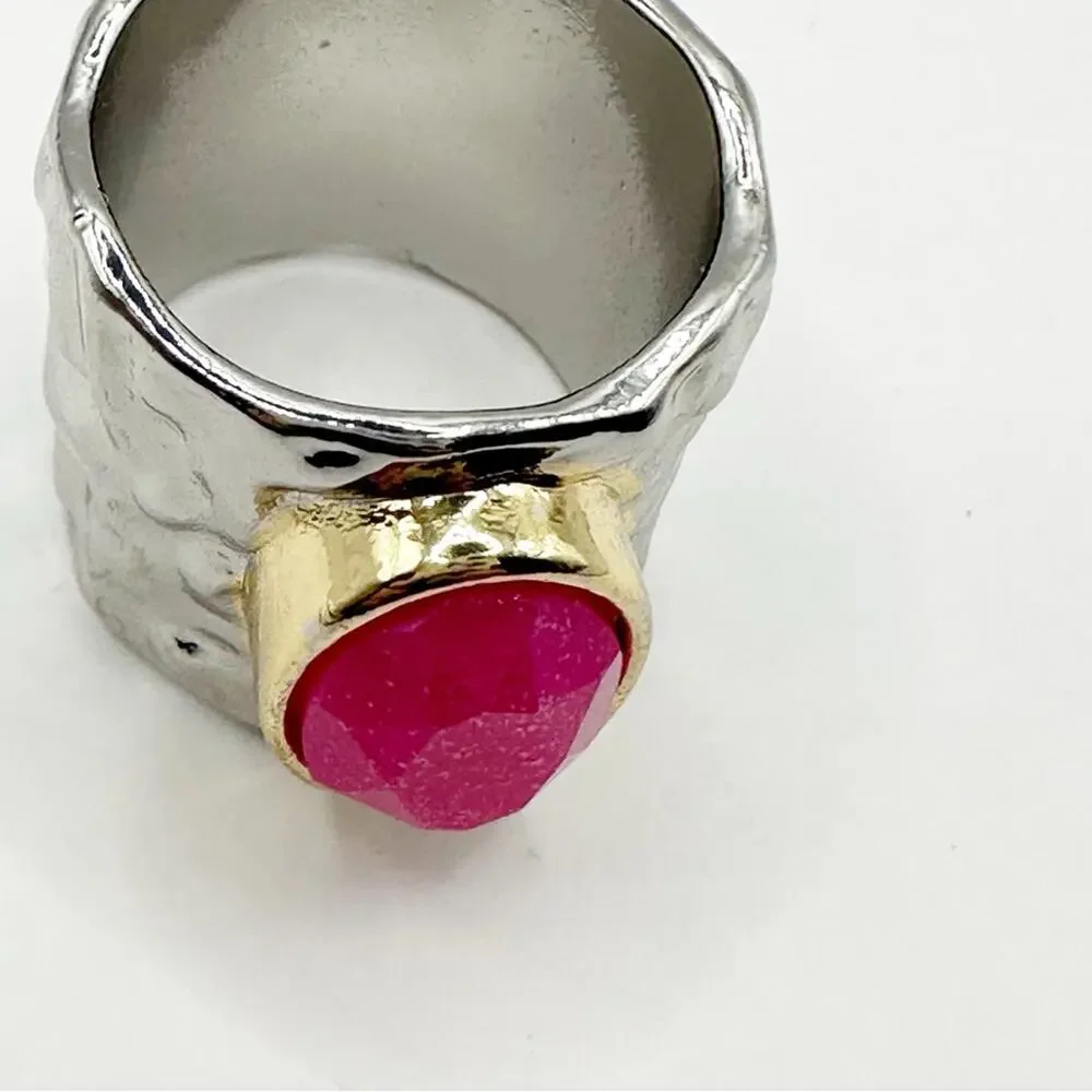 Unbranded pink faceted