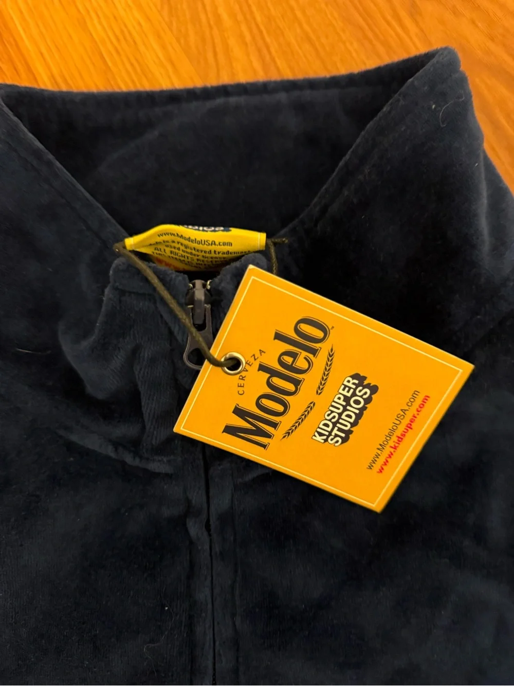 ModelCo navy velour