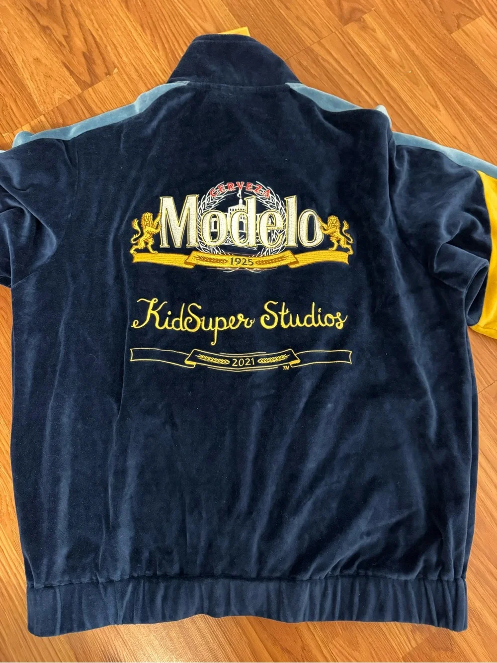 ModelCo navy velour