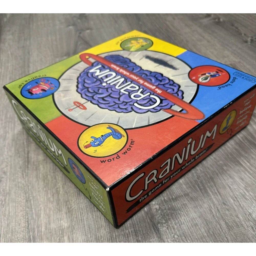 Cranium Board Game Team Play Family Night Y2K Nostalgia VTG 2002 Gary‎ Baseman