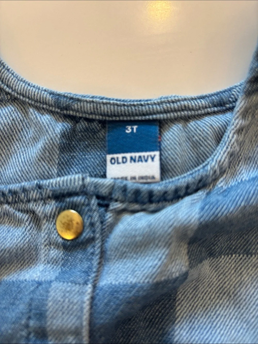 Old Navy sleeveless checkered