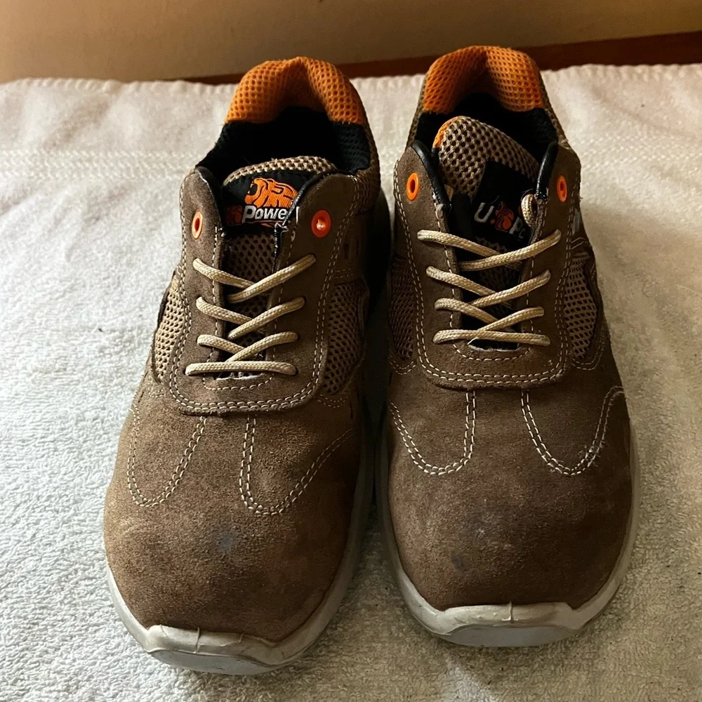 U power European Safety Steel Toe Shoes Sz 10