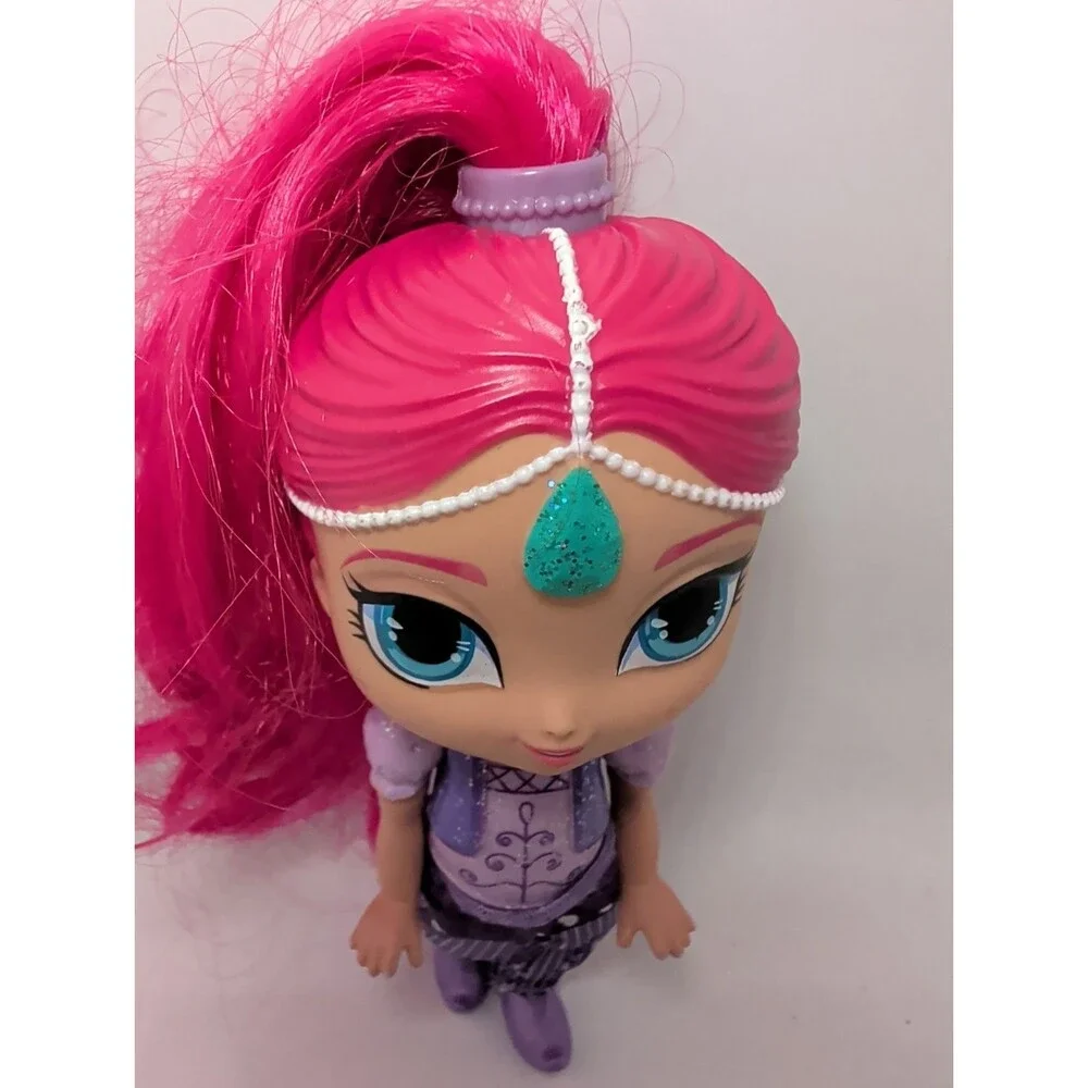 Nickelodeon Shimmer and Shine Shimmer Doll Pink  Hair Doll Only