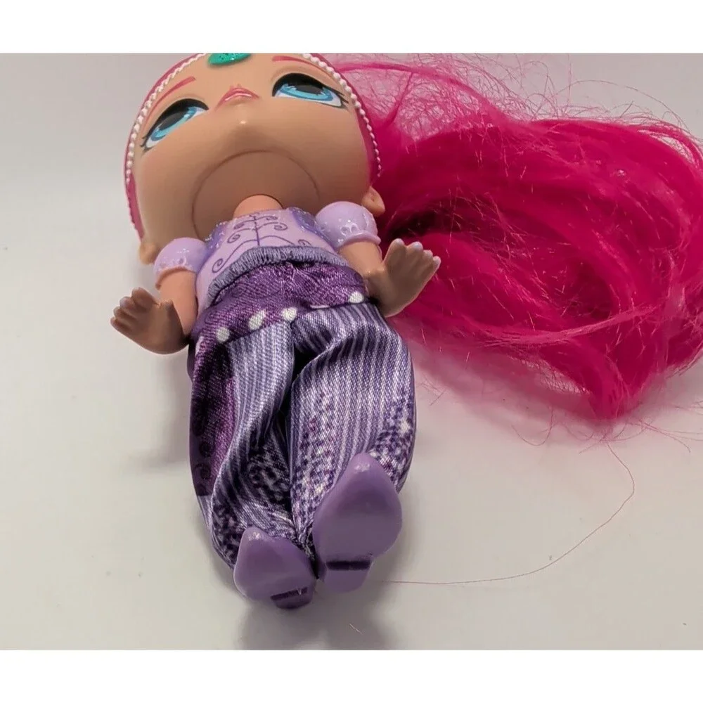 Nickelodeon Shimmer and Shine Shimmer Doll Pink  Hair Doll Only