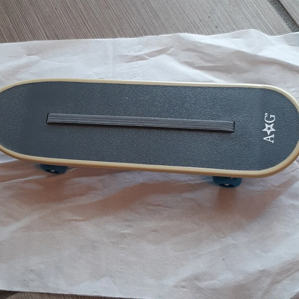 American Girl Skateboard with Blue Wheels