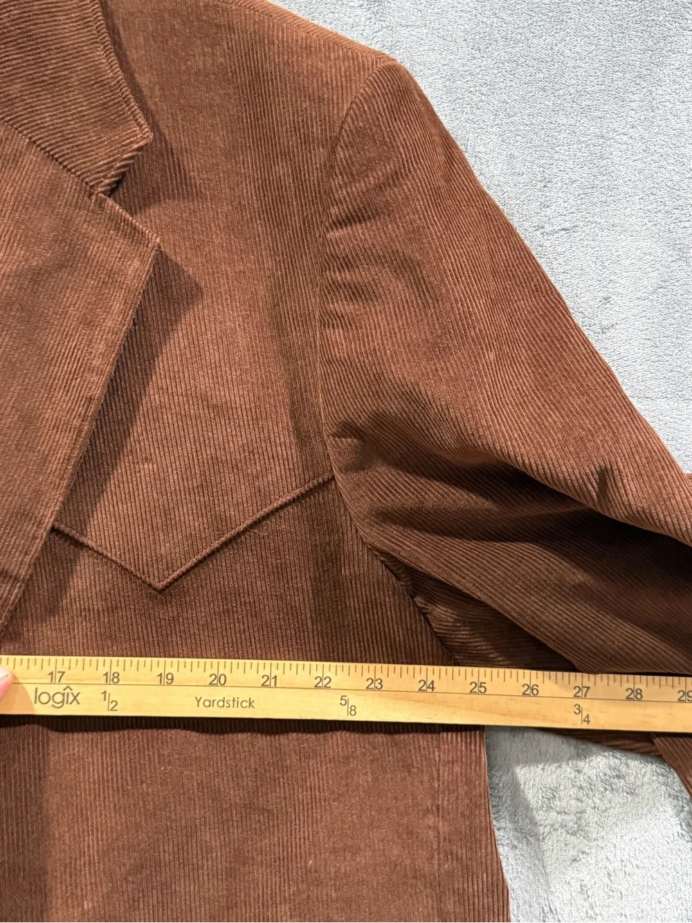 Circle S circle corduroy