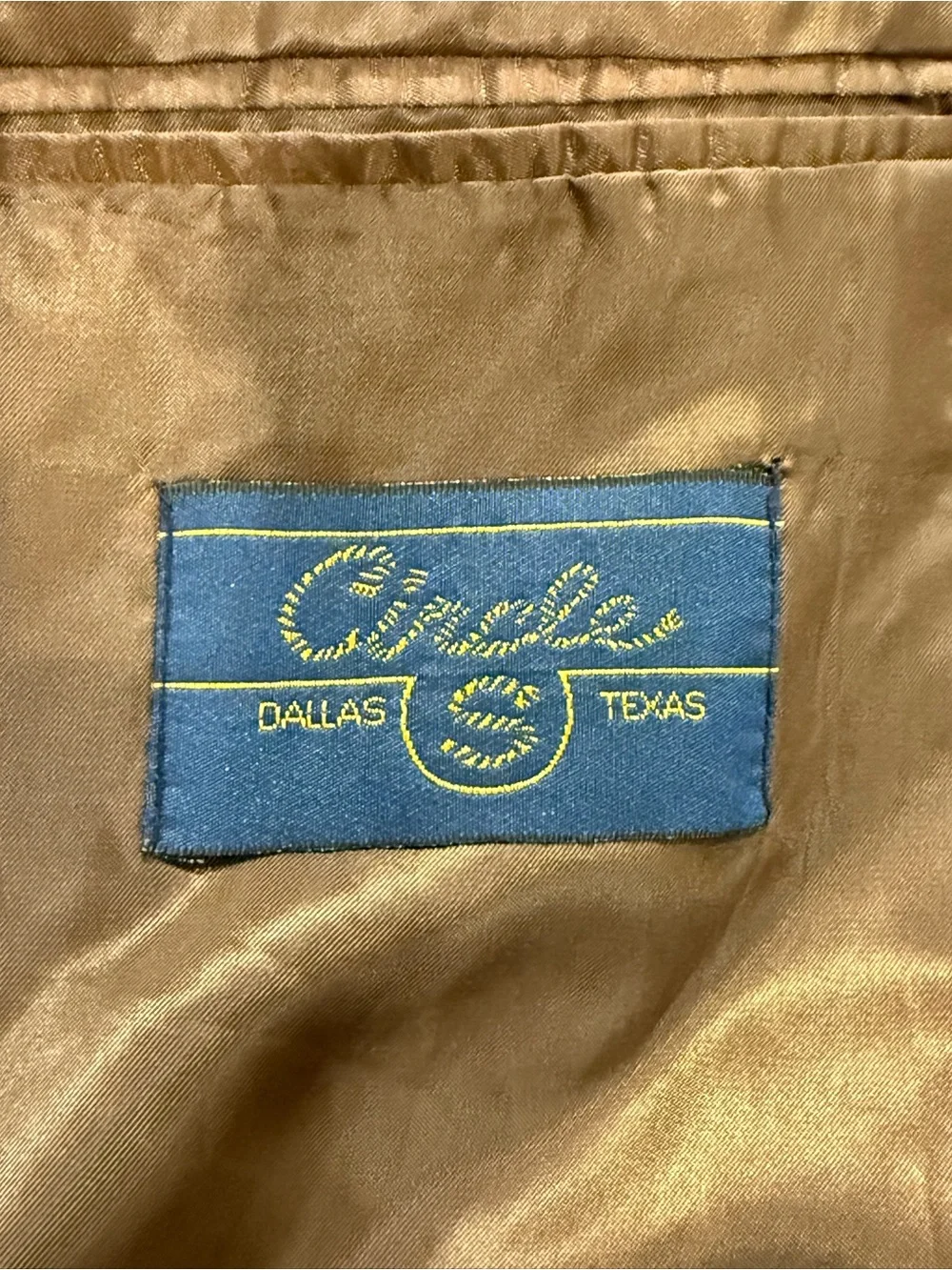 Circle S circle corduroy