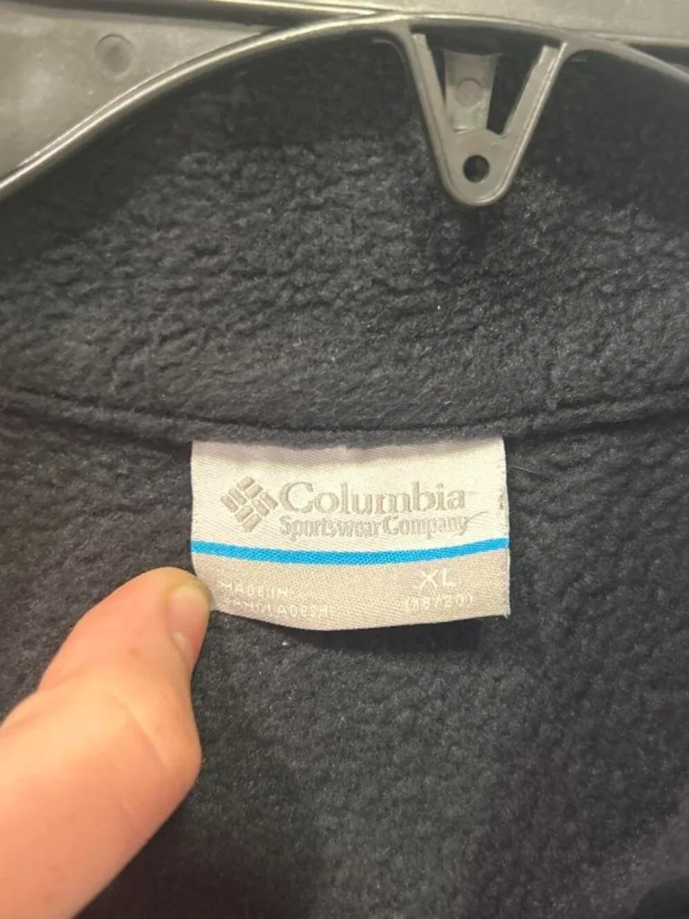 Columbia black fleece