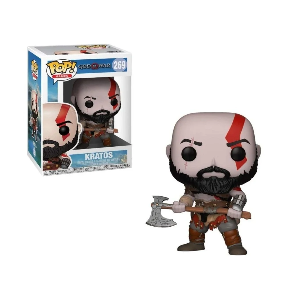 Funko Pop! Games: God of War - Kratos with Axe Collectible Figure