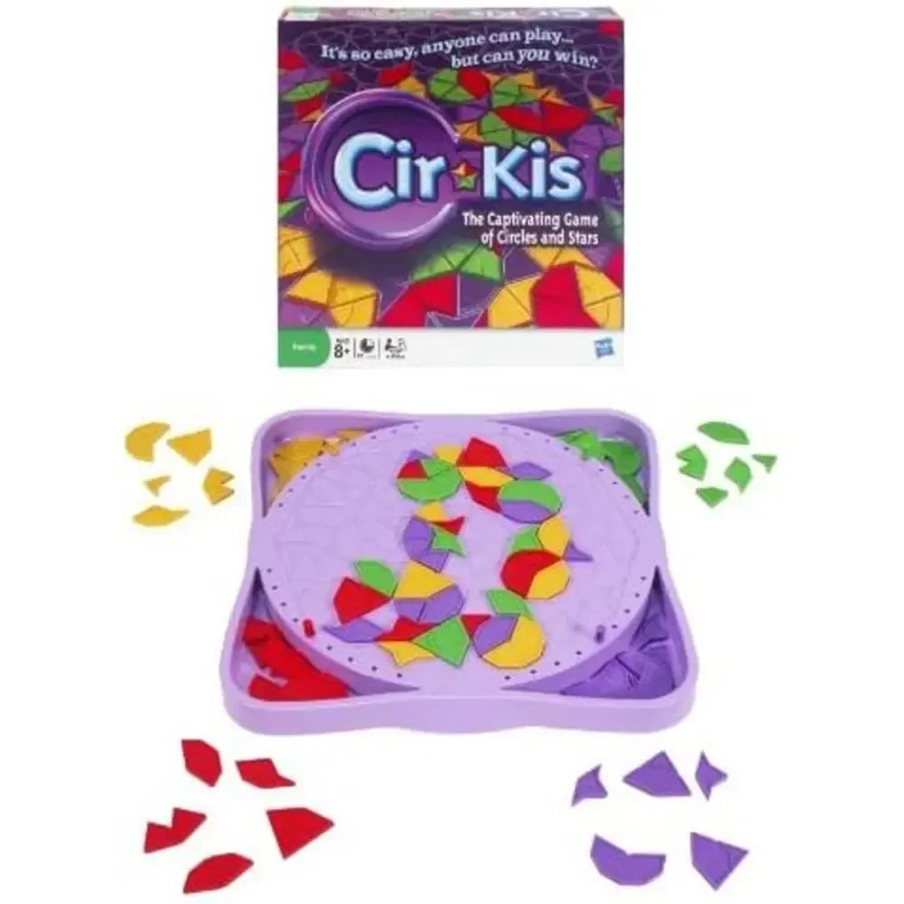 Hasbro CirKis Board Game Circles Stars Strategy NEW