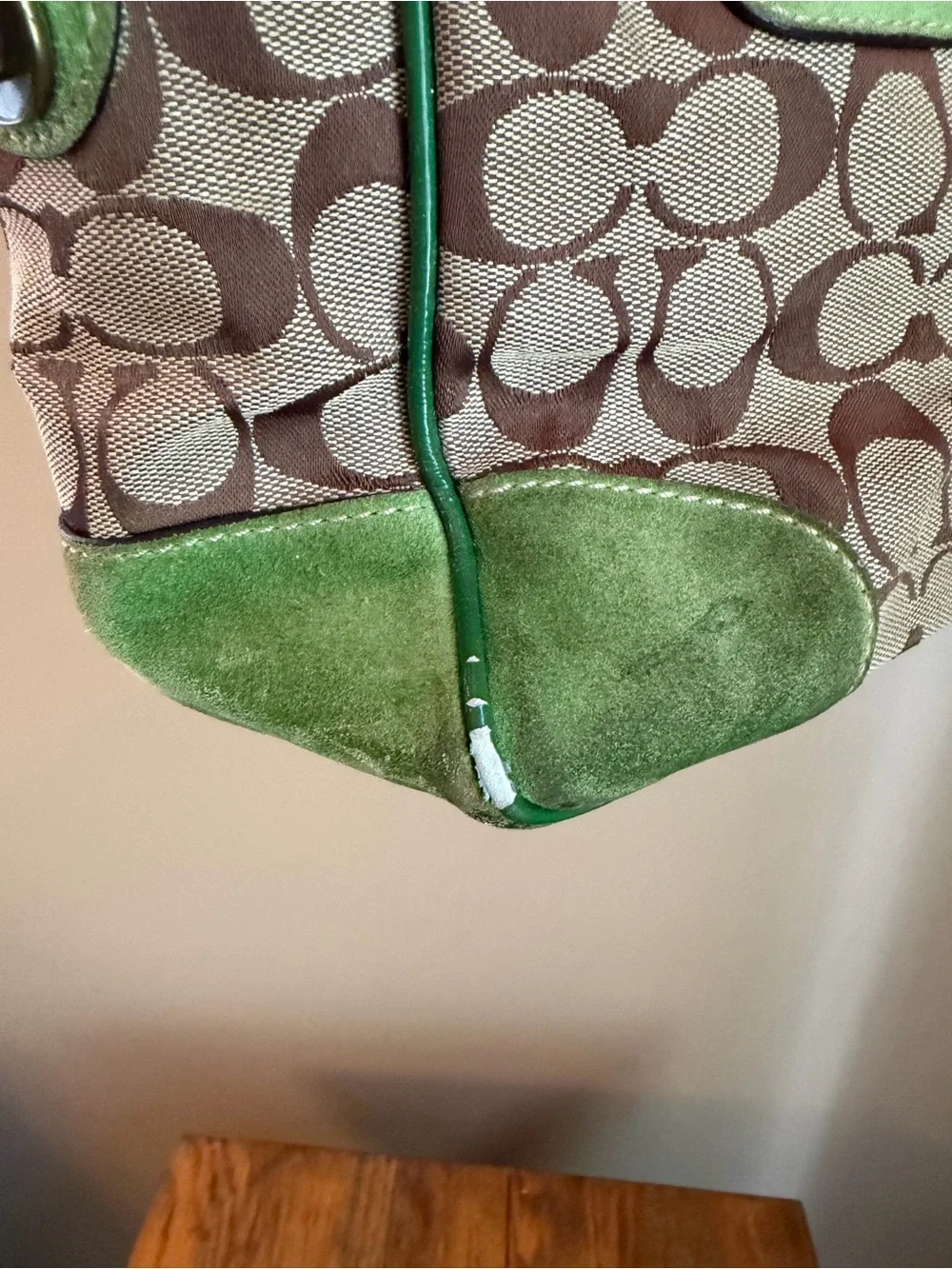 Coach signature jacquard