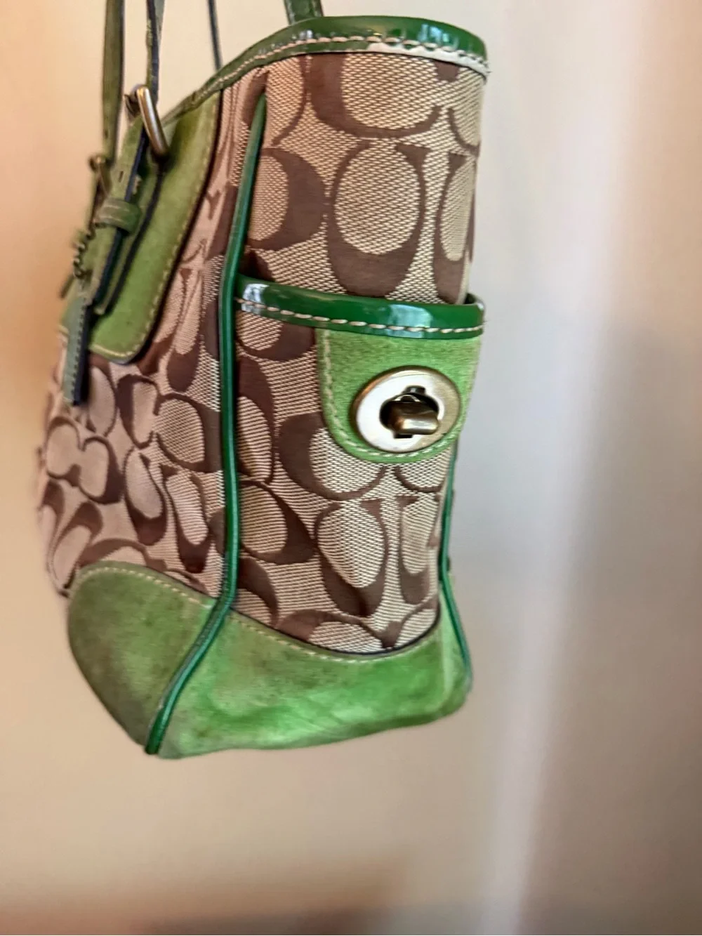 Coach signature jacquard