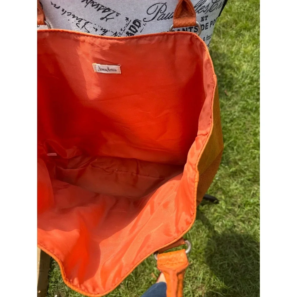N/A tote orange