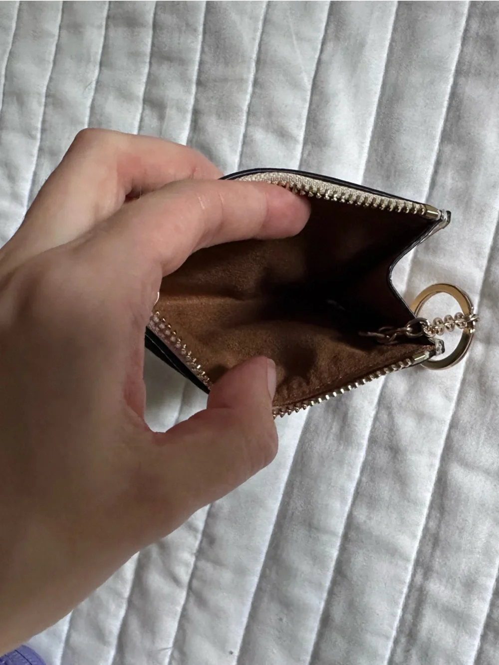 Coach zip id