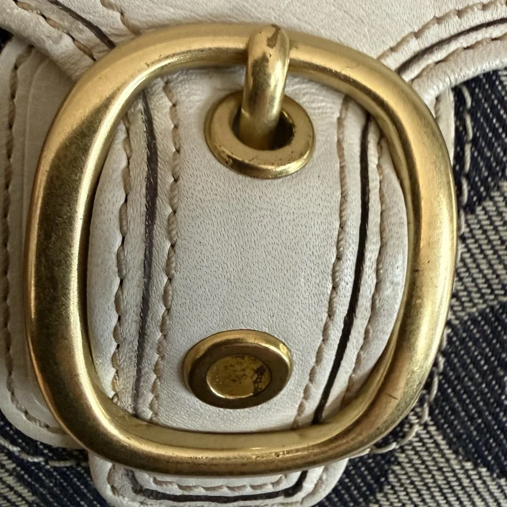 Coach bleeker white