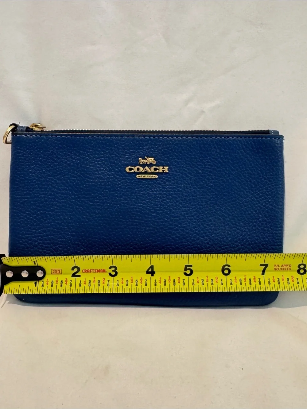 Coach zip top