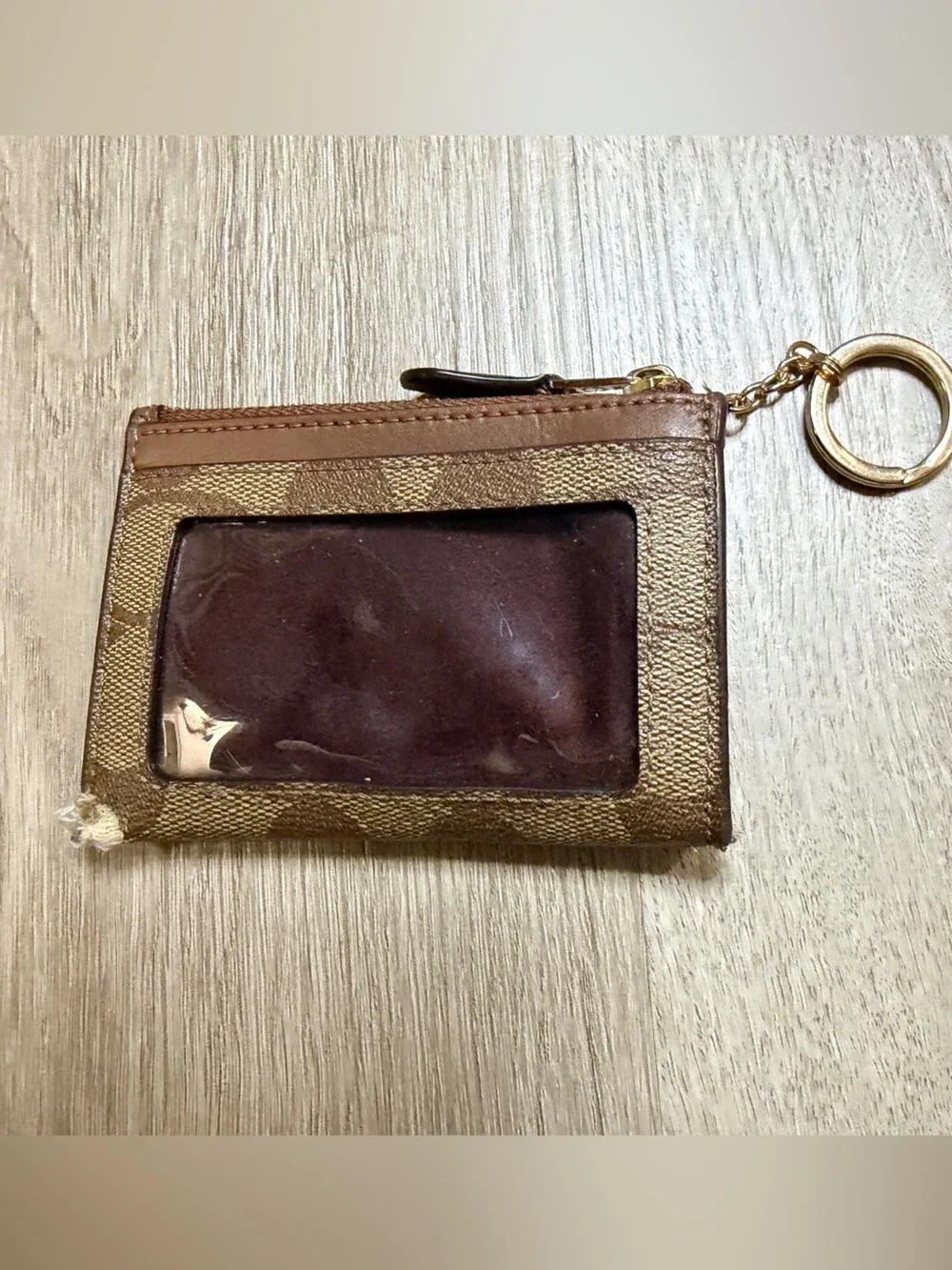 Coach compact card