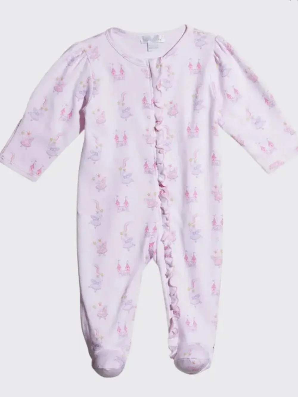 Kissy Kissy Girl's Fairytale Fun Footie Pajamas Zipper 3-6 Months