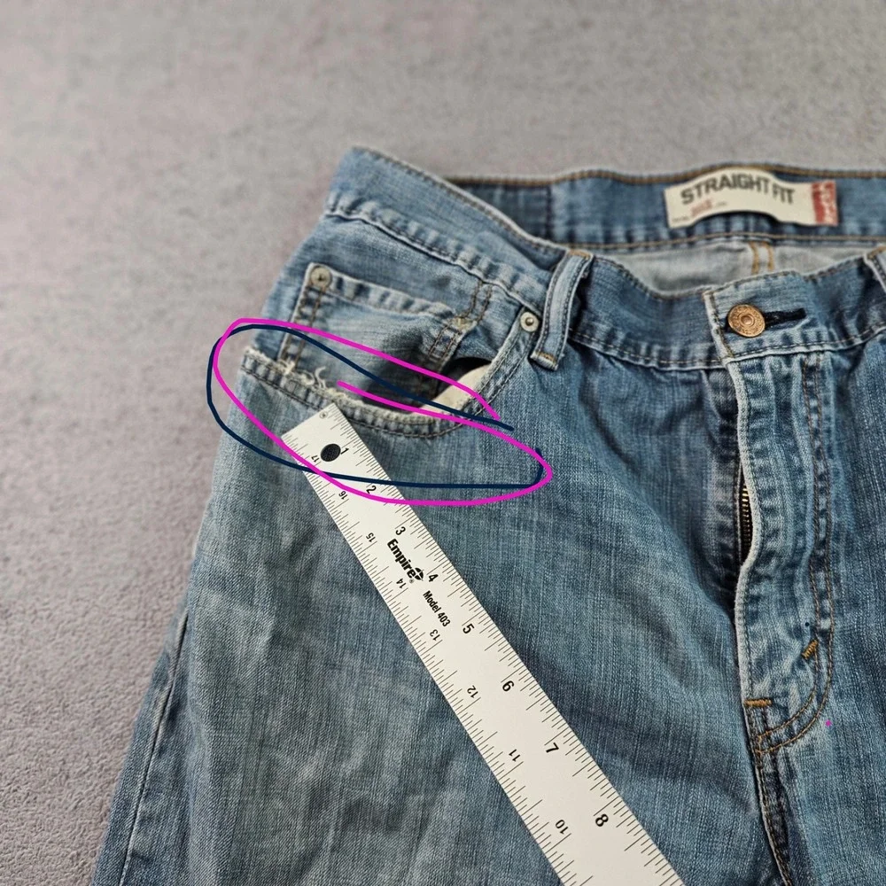 Levis iconic casual blue
