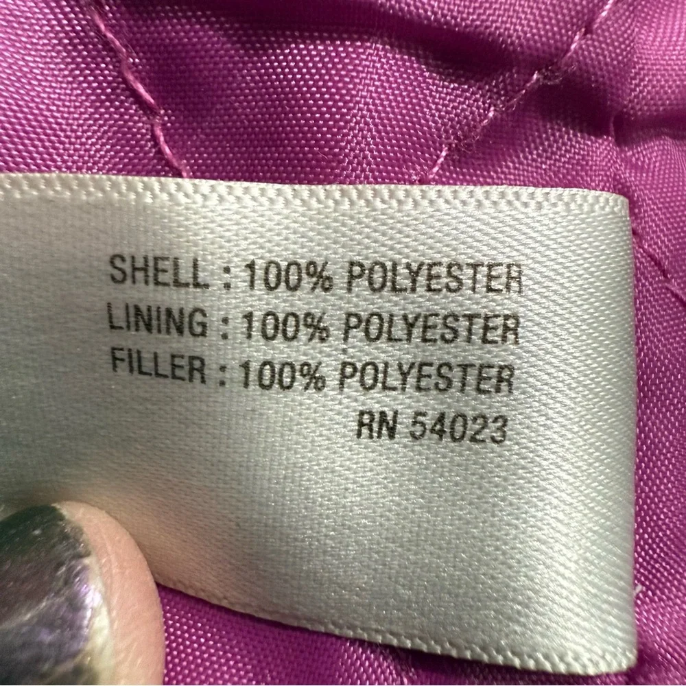 Old Navy Y2K Kids Purple Toggle Fleece Coat Size XL (14)