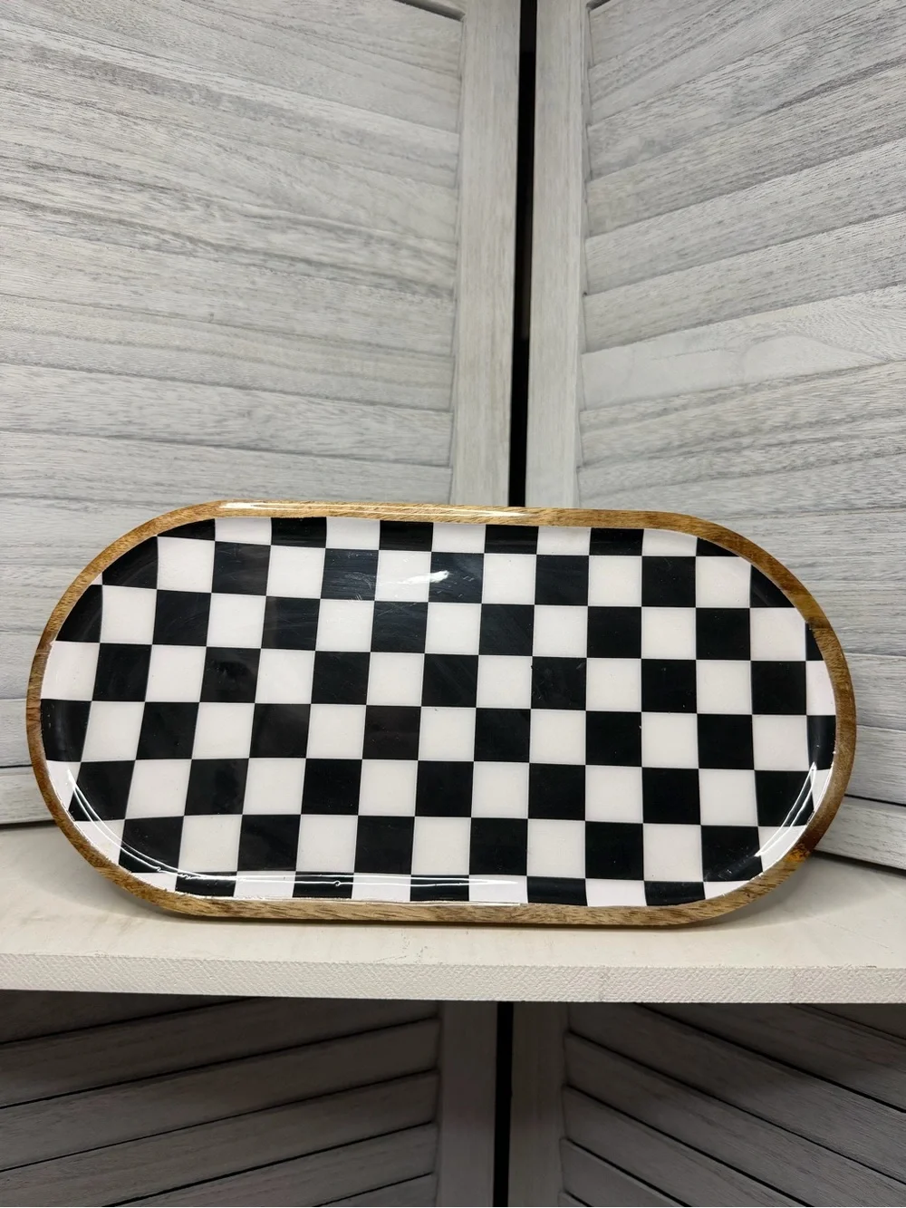 Made in India oval serving