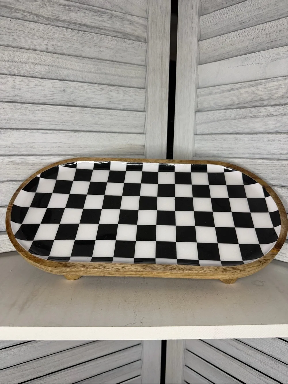 Made in India oval serving