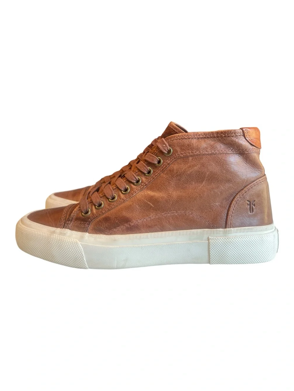 Frye Men's High-Top Leather Sneakers SZ 8