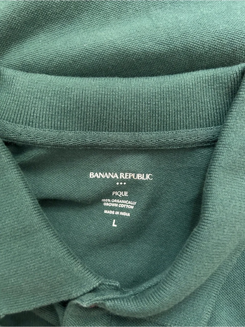 Banana Republic Men’s Standard-Fit Pique Polo