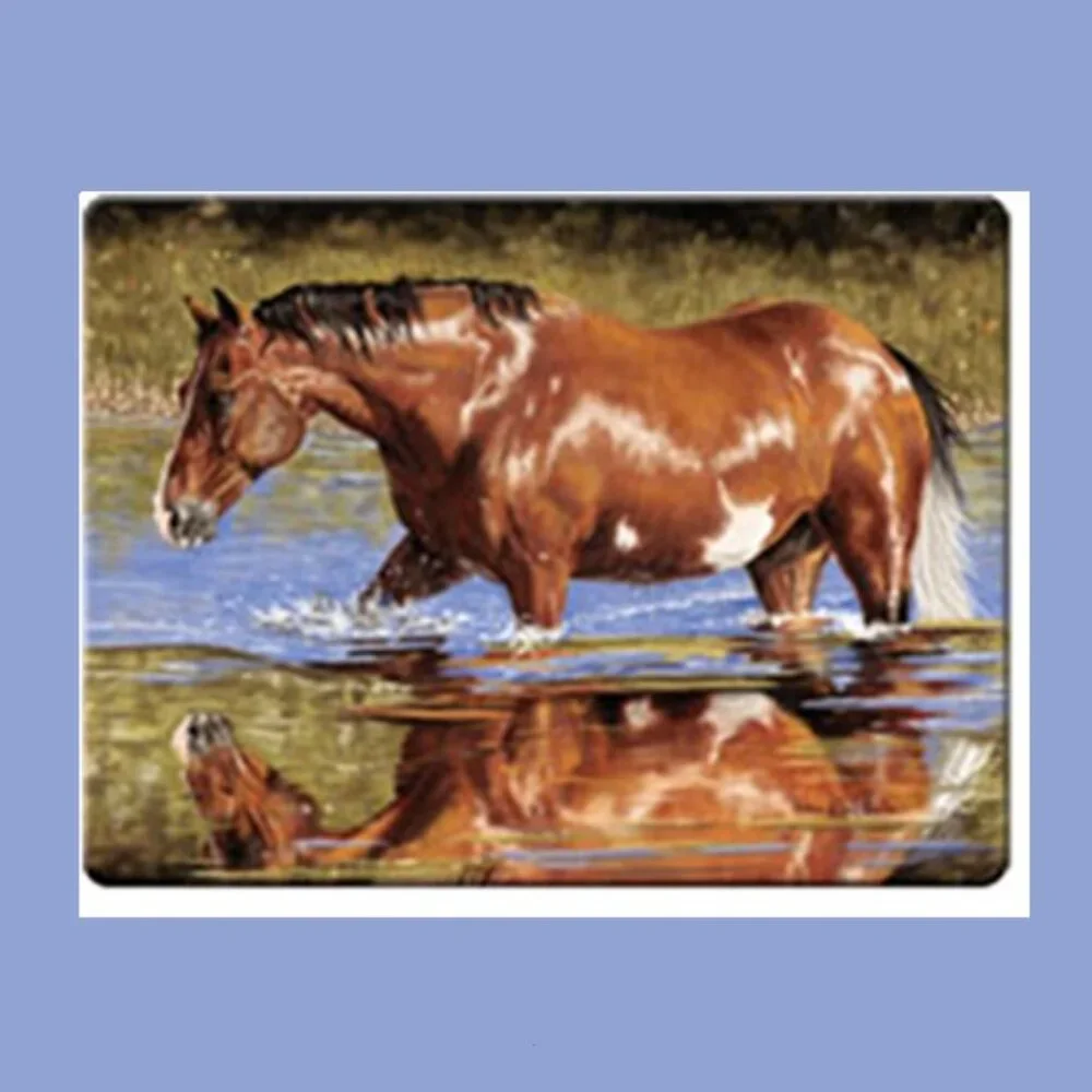 Horse Scene Cutting Board 16