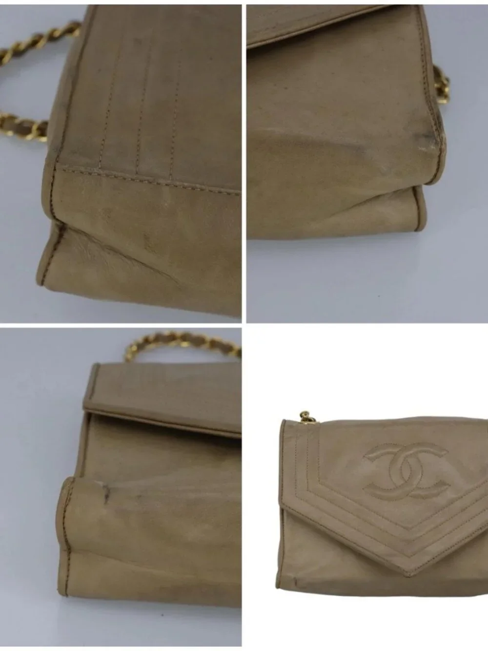 CHANEL brand	chanel color	beige