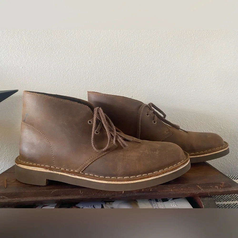Clark’s - Men’s - Bushacre 2 - Leather Chukka - ankle Boot - 15522 - Size 7.5