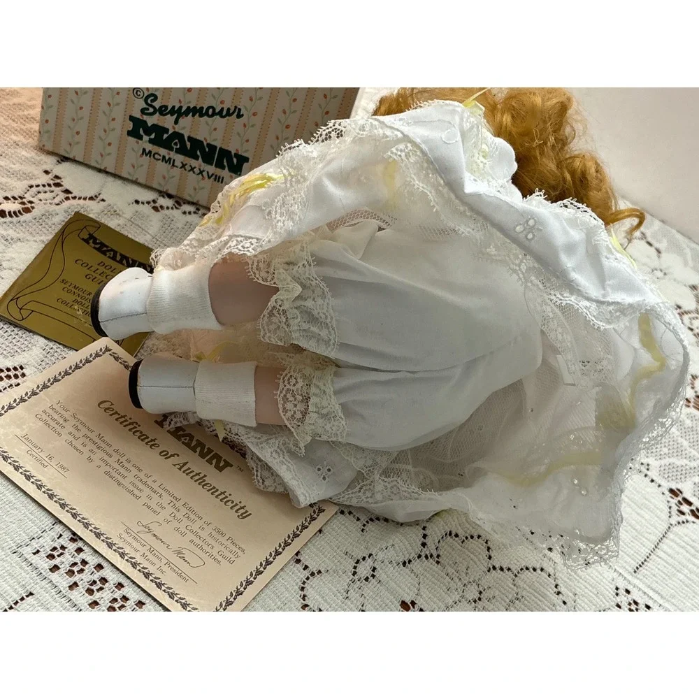 Seymour Mann Connoisseur Collection Porcelain Doll 1987 Limited Edition 10 inch